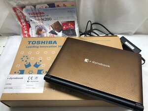 TOSHIBA 東芝 DynaBook 10型 ノートパソコン N200 Windows7