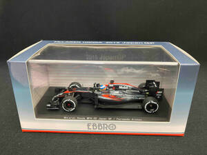 未使用品 EBBRO 1/43 McLaren Honda MP4-30 Japan GP No.14 Fernando Alonso エブロ