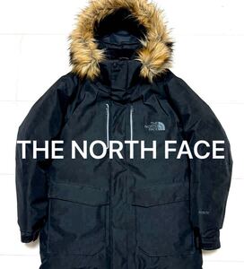 THE NORTH FACE★ザノースフェイス ホワイトレーベル ゴアテックス ファー ダウンジャケット マウンテンパーカー PRO-HEAT GORE-TEX L〜XL 