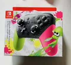 新品未使用 スプラトゥーン プロコン pro スイッチ Switch 純正品