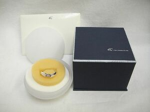 【NH412】4℃ ヨンドシー シルバーリング 8号 ブルームーン 指輪 SILVER 銀製 アクセサリー