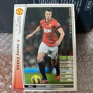 ◆WCCF 2012-2013 ジョニー・エバンズ Jonny EVANS Manchester United◆