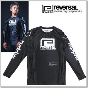 リバーサル reversal THERMOGRAPHY LONG RASH GUARD rv24aw601-BLACK-L ロングラッシュガード 格闘技