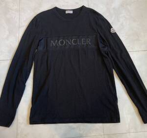 サイズL】モンクレール　ロングTシャツ ロンT MONCLER メッシュロゴ