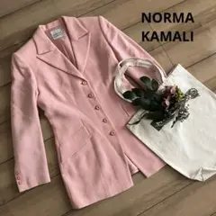 【NORMA KAMALI ノーマカマリ】テーラードジャケット　毛　レナウン