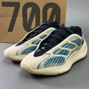 ☆j26 adidas アディダス YEEZY 700 V3 イージー Kyanite カイナヤイト スニーカー 27cm ホワイト ブルー GY0260 カニエ ウェスト シューズ