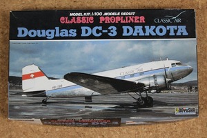 送料無料！ 童友社1/100　DC-3 クラシック・エア　 # D35