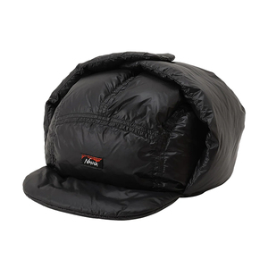 ナンガ マウンテンロッジダウンイヤーフラップキャップ ブラック フリー #N0002104-BLK MOUNTAIN LODGE DOWN EAR FLAP CAP NANGA 未使用