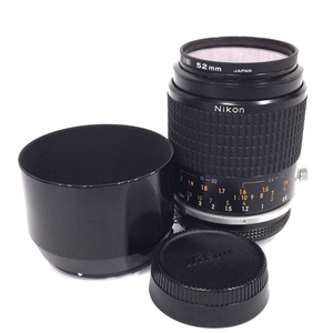 Nikon Micro-NIKKOR 105mm 1:2.8 カメラレンズ Fマウント マニュアルフォーカス QG062-173
