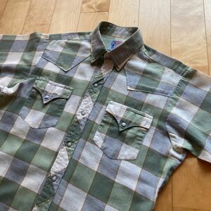 【60s】Levi’s western shirtリーバイス ウエスタンシャツ サドルマン USA vintage ビンテージ