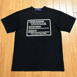 JUNYA WATANABE MAN コムデギャルソン ジュンヤワタナベマン AD2004 Poem archiveメッセージ プリント Tシャツ ポエム 英字 アルファベット