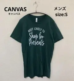 ★早い者勝ち破格SALE★CANVAS Tシャツ USA輸入古着 S グリーン