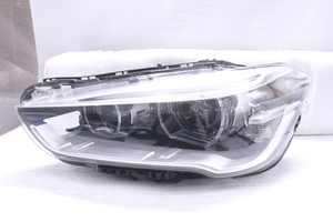 49-2175★前期 LED F48 BMW X1★左ヘッドライト 63.11-7495005-06 純正 (YM)