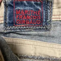 MARITHE FRANCOIS GIRBAUD ダメージデニムパンツ