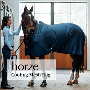 EU145 HORZE　乗馬　クーラーラグ　クーラー　馬着　メッシュクーラー　メッシュラグ