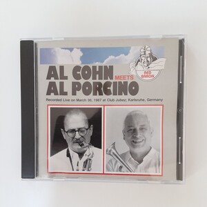 アル コーン　AL COHN MEETS AL PORCINO CD