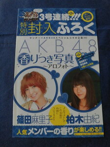 ☆AKB48・篠田麻里子　・柏木由紀　・香りつき写真　　