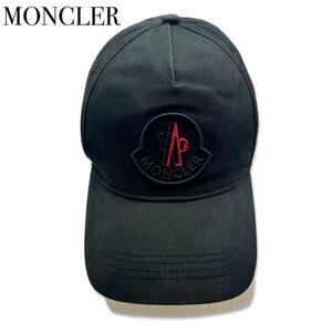 MONCLER モンクレール ベースボールキャップ 帽子 メンズ レディース ブラック 黒