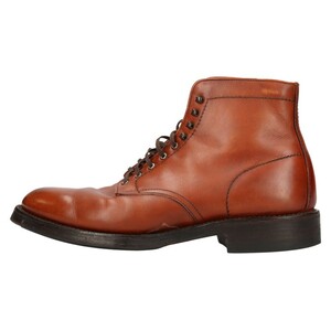 Alden オールデン 4576 Calfskin Plain Toe Boot カーフスキン プレーントゥブーツ ブラウン