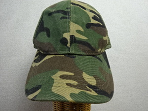 ☆カモフラージュ柄☆メッシュベースボールCAP☆ＵＳＥＤ美品♪サイズフリー