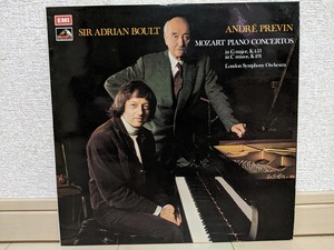 英HMV ASD-2951 プレヴィン ボールト モーツァルト ピアノ協奏曲第17&24番 オリジナル盤 優秀録音