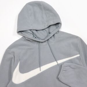 ★ナイキ NIKE 新品 メンズ 保温 防寒 暖かい 両面フリース 肌触り◎ フーディ パーカー ジャケット 灰 [DQ4897-073-M] 二 壱★QWER★