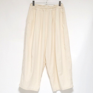 0 23SS 日本製 Ordinary fits ボール パンツ エクリュ オーディナリーフィッツ コットン ツイル イージー BALL PANTS OF-P151