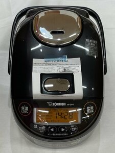 【12AI賀■10007A】★1円スタート★象印★ZOJIRUSHI★炊飯器★極め炊き★NP-ZX10-BA★5.5合★圧力IH炊飯ジャー★外箱付き★米★通電確認★