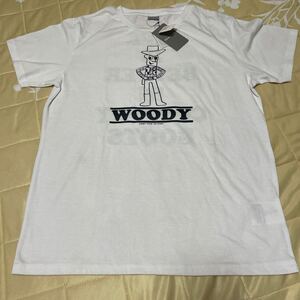 未使用ジャンク品WOODYTシャツディズニーディズニーピクサートイストーリー送料込