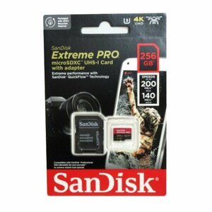 新品 SanDisk マイクロSDXCカード 256GB Extreme PRO A2/UHSスピードクラス3 200MB/s