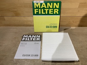 【2210049】【新品】MANN エアコンフィルター CU23009