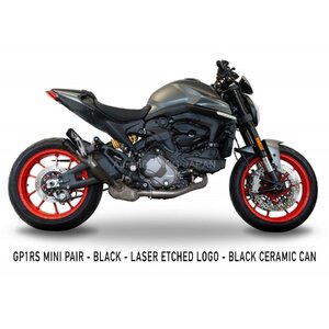 DUCATI MONSTER 2021～2024 AUSTINRACING スリップオンマフラー オースティンレーシング