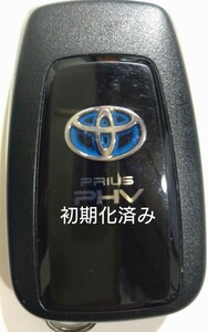 初期化済トヨタ純正 スマートキー3ボタンZVW52プリウスPHV 基盤番号231451-0351 007-AD0027 14FAF 新品電池サービス⑬