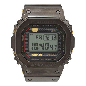 カシオ G-SHOCK MR-G コバリオン MRG-B5000B-1JR ソーラー チタン メンズ CASIO 中古 【時計】