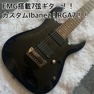 EMG搭載！カスタムIbanez！7弦ギター！RGA7