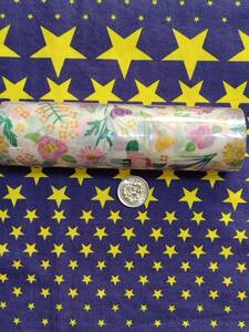 3840　マスキングテープ　ｍｔ　カモ井　マステ　wrap ｓ 布目　おはなスタンプ　袋作り　巾着バッグ　テトラパック　マチ付きバッグ　