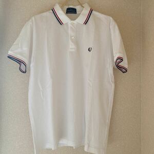 FRED PERRY フレッドペリー トップス ポロシャツ ポロシャツメンズ Oサイズ 白 ホワイト 日本製 値下げ