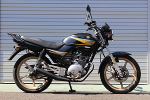 ヤマハ　YBR125 キャブ インジェクション エキゾーストマフラー QUIET　耐熱ブラック ORM製