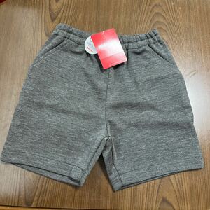 606a1733☆ [ミキハウス] ハーフパンツ 男の子 キッズ 面接 お受験 準備 30-3126-359 100cm グレー