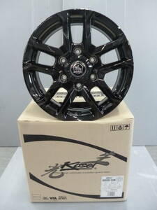 新品4本セット★BISON★16×6.5J+38★ハイエース・レジアスエース★G