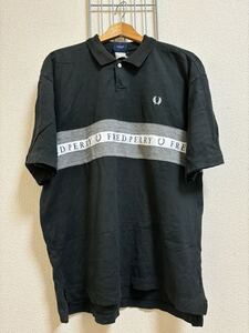 ［FRED PERRY］フレッドペリー　半袖ポロシャツ ブラック系　0240727-450