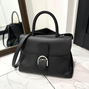 35557 DELVAUX　デルボー　ブリヨンGM　ハンドバッグ　ブラック　定価125.6万