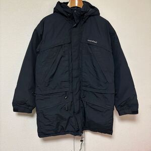 モンベル　ゴアテックス中綿マウンテンパーカーLブラック黒　old mont-bell GORE-TEX 00sビンテージ