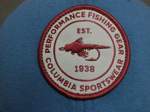 ★USA購入 激レア コロンビアスポーツ【Columbia Sportswear】【PFG│Performance Fishing Gea】フライフィッシング豪華刺繍ワッペンCAP