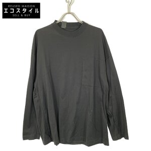 N.Hoolywood エヌハリウッド ブラック 2232-CS08-036-peg ロングスリーブTシャツ ブラック 38 トップス コットン メンズ 中古