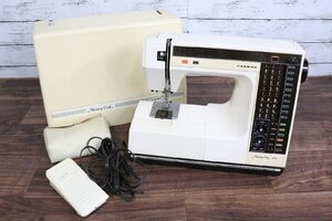 【ト長】JANOME ジャノメ Memory Craft 6000 メモリークラフト MODEL 6000 ミシン 説明書付き 裁縫 ハンドクラフト 手芸 手工芸 IR115IOC66