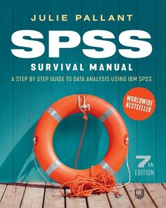 [A12293488]SPSS Survival Manual: A Step by Step Guide to Data Analysis Usin