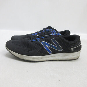 Q■【 US8 D 】ニューバランス/NEW BALANCE MFLSHRB2 ランニングシューズ■黒MENS/10【中古】