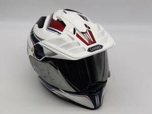 SHOEI ショウエイ HORNET ADV NAVIGATE ホーネット エーディーブイ ナビゲート BLUE/WHITE フルフェイスヘルメット XLサイズ