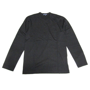 コムデギャルソンオム　ロングスリーブTシャツ　ブラック　ロゴ　Tシャツ　comme　des　garcons　homme